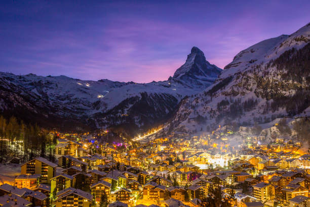 Swiss Alps Towns